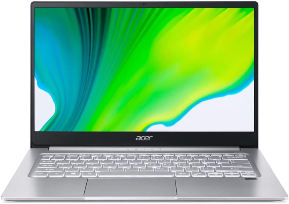 4.	Acer Swift 3 Intel Evo Thin & Light Laptop