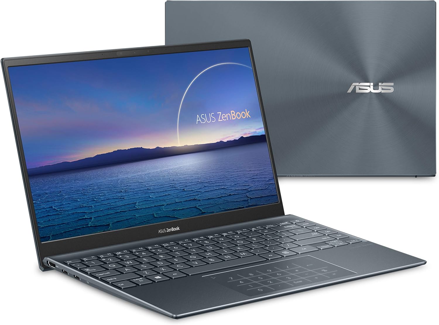 5.	ASUS ZenBook 14 Ultra-Slim Laptop 14”