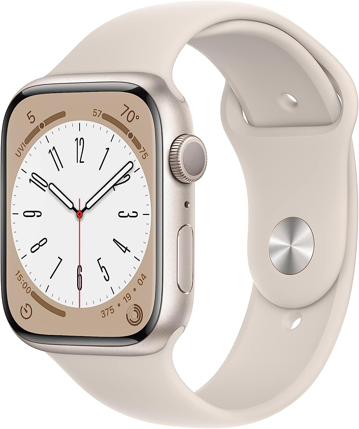 Apple Watch Series 8 [GPS 45mm] Smart Watch: 