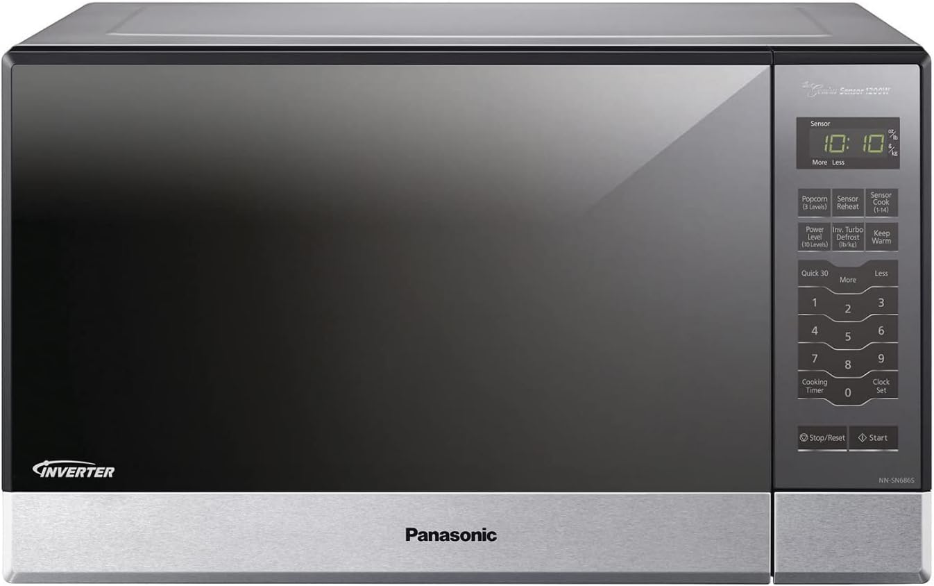Panasonic Microwave Oven NN-SN686S Stainless Steel Countertop