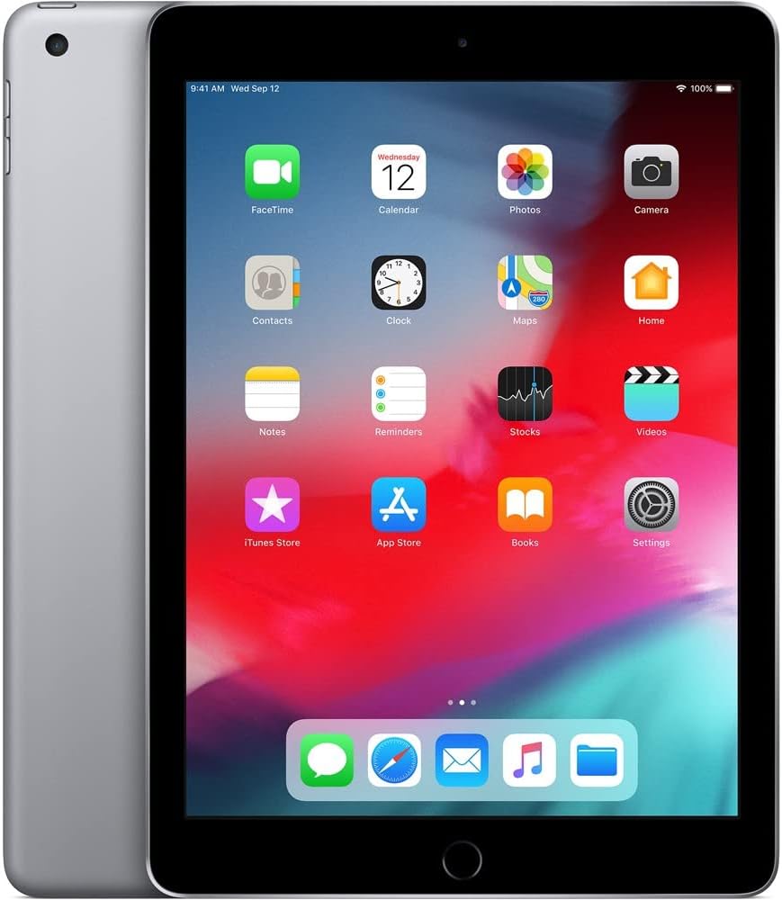 Apple iPad (2018 Model) with Wi-Fi only 32GB