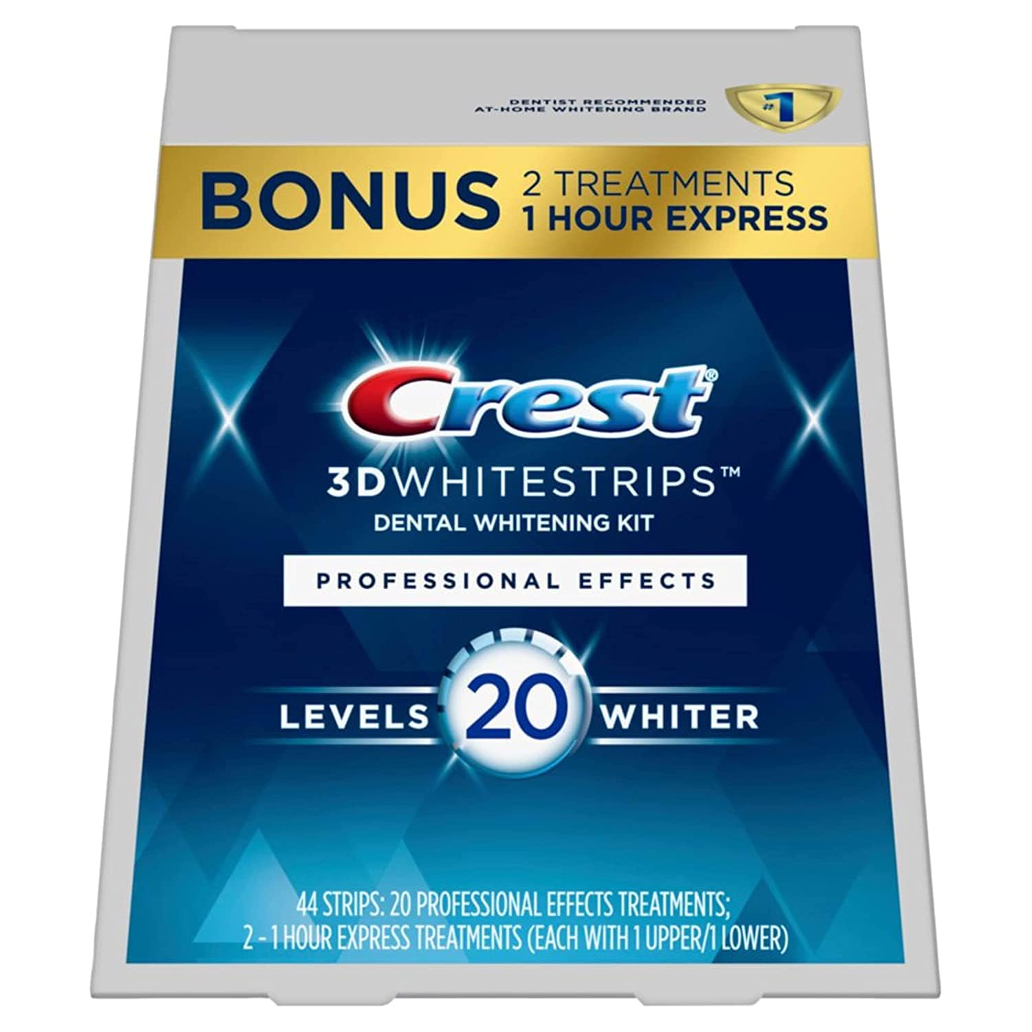 Crest 3D Whitestrips, Professional Effects, Teeth Whitening Strip Kit