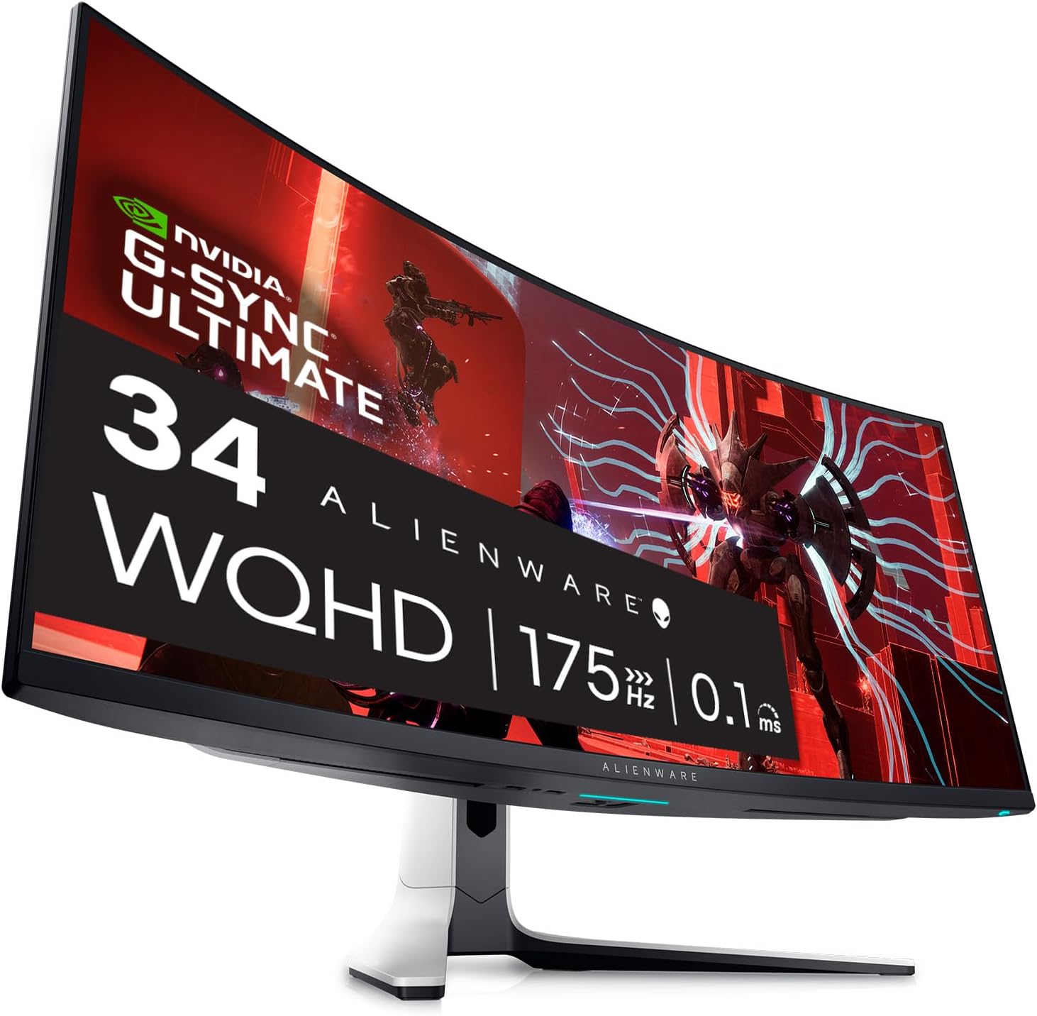 Alienware AW3423DW Curved Gaming Monitor (34.18-inch, Quantum Dot-OLED)