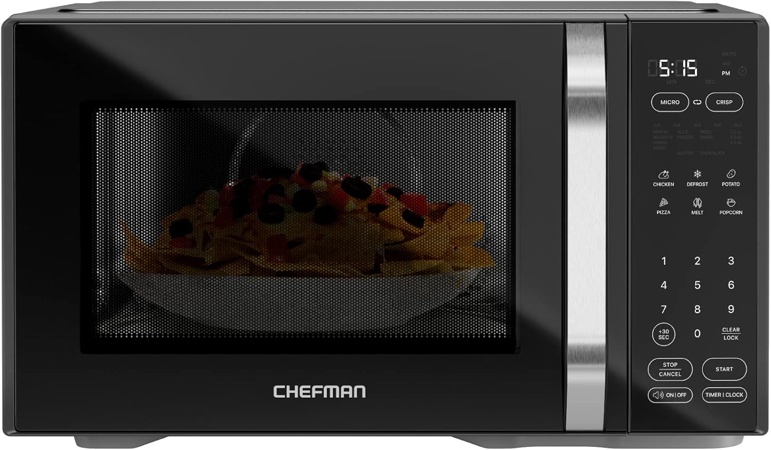 1. Chefman MicroCrisp Countertop Digital Microwave Oven 