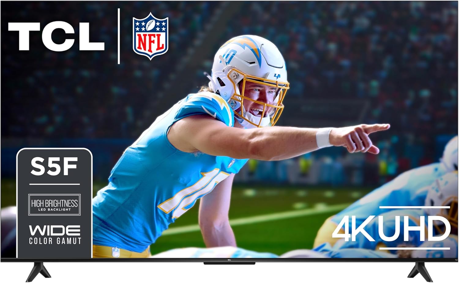 TCL 55-Inch Class S5 UHD 4K LED Smart TV with Fire TV (55S551F, 2024 Model)