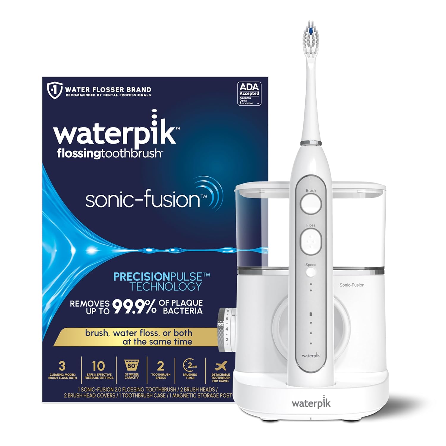  Waterpik Sonic-Fusion 2.0 Professional Flossing Toothbrush