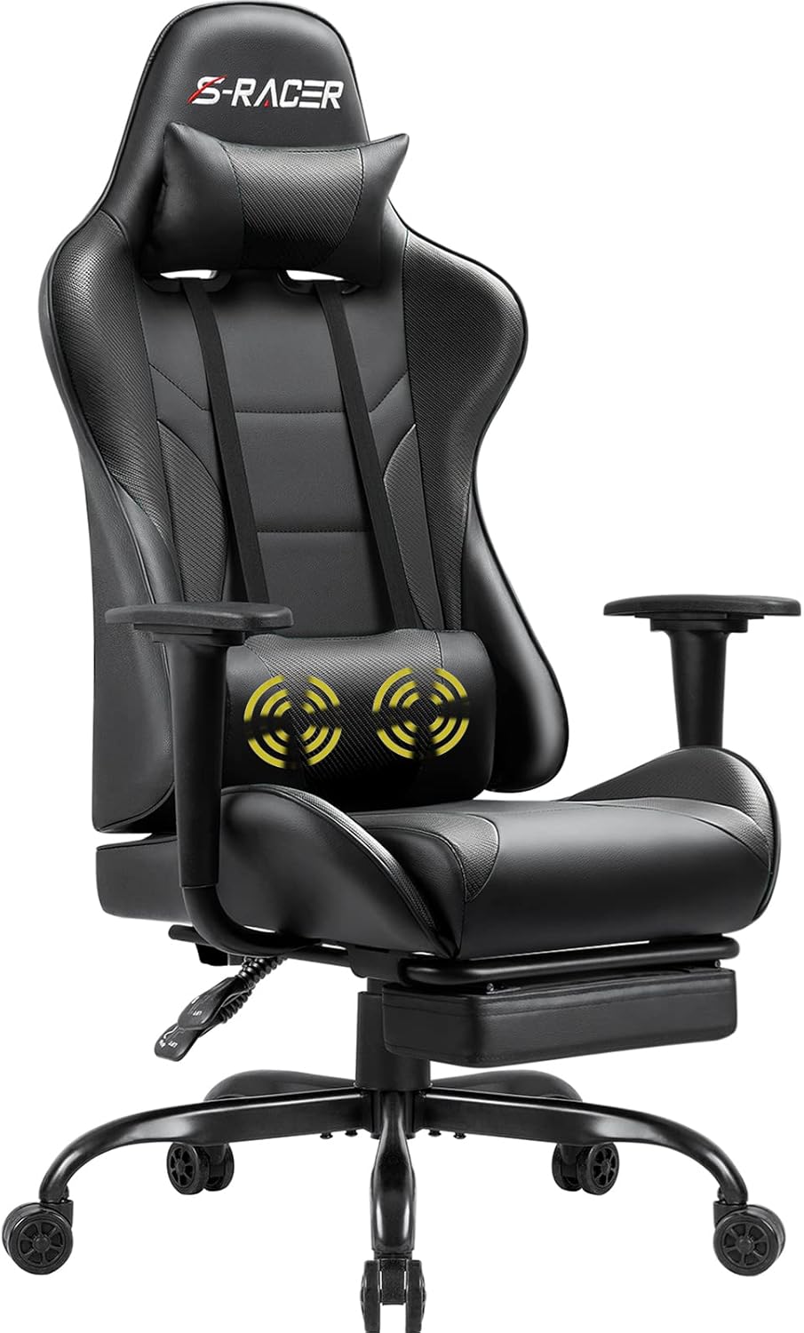 Homall Gaming Chair with Massage Function 