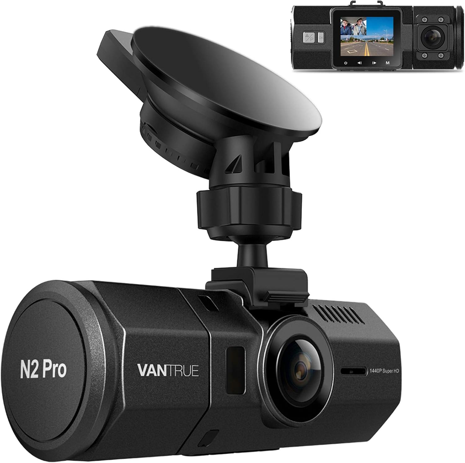  Vantrue N2 Pro Uber Dual Dash Cam with Motion Sensor Parking Mode